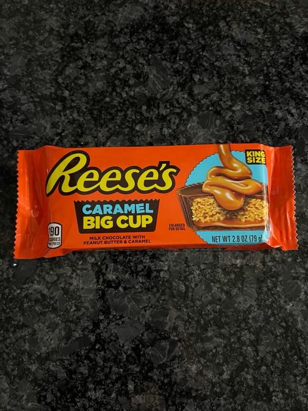 REESE Big Cup PEANUT BUTTER CUPS Candy, King Size, 79 g