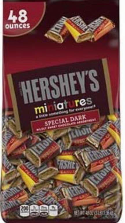 Hershey's Miniature Chocolate Candy Variety Pack - 10.4oz : Target