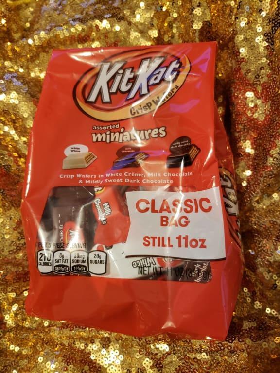 Kit Kat Minis Unwrapped Milk Chocolate Wafers 7.3 Oz Pack Of 3 Bags -  Office Depot