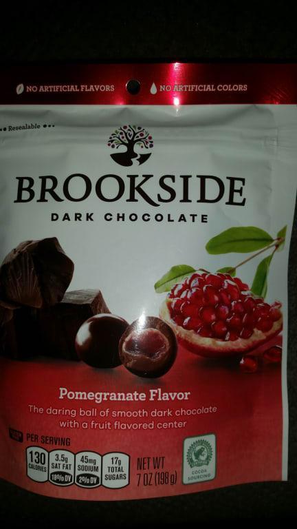 BROOKSIDE Dark Chocolate Pomegranate Flavor Candy 7 oz bag