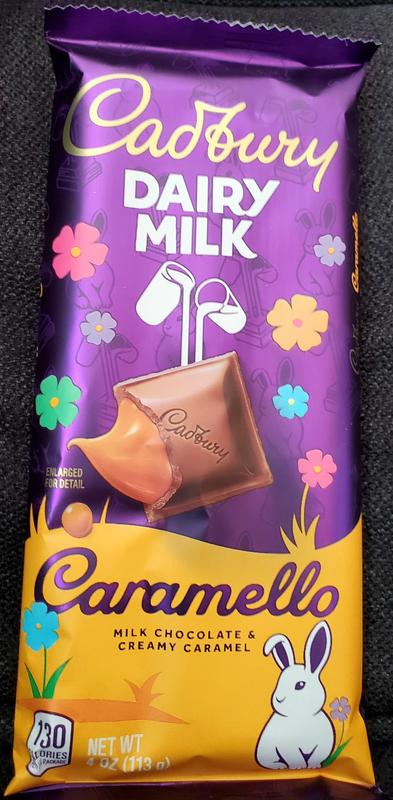 CADBURY CARAMELLO Milk Chocolate & Creamy Caramel Candy Bar, 1.6 oz