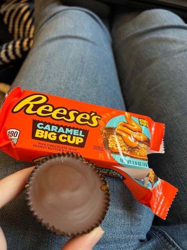 REESE'S Big Cup with Potato Chips Peanut Butter Cups, 1.3 oz, 16 count box