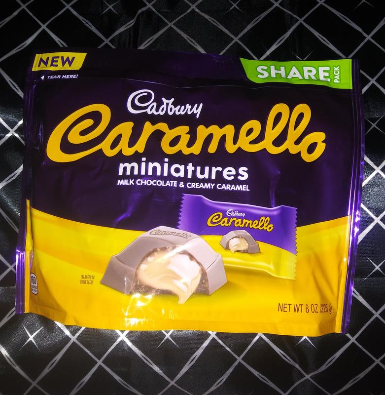 Cadbury CARAMELLO Miniatures Milk Chocolate And Caramel Candy Bars