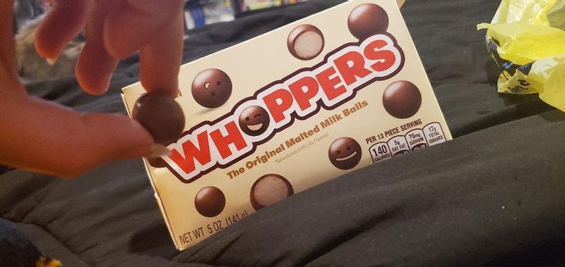 WHOPPERS Malted Milk Balls, 7 oz bag