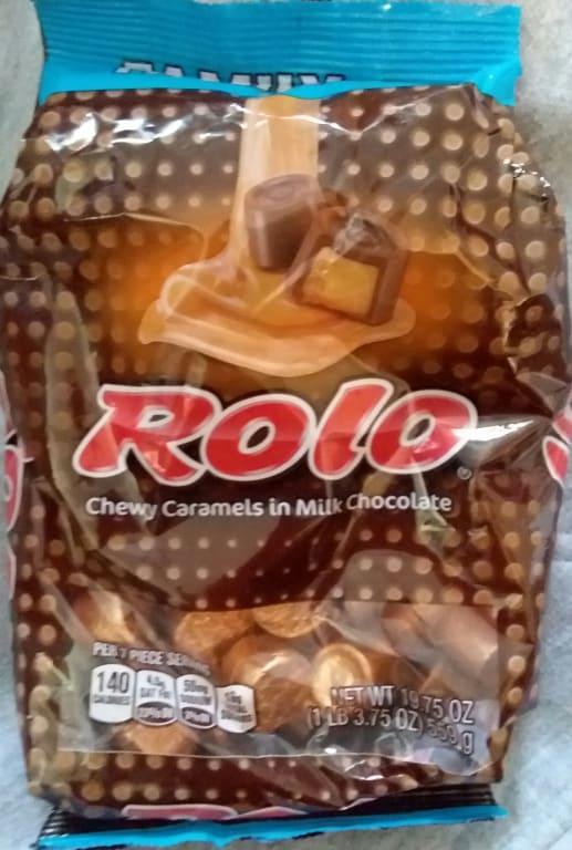 ROLO Creamy Caramels in Rich Chocolate, Valentine's Day Candy Party Pack,  35.6 oz