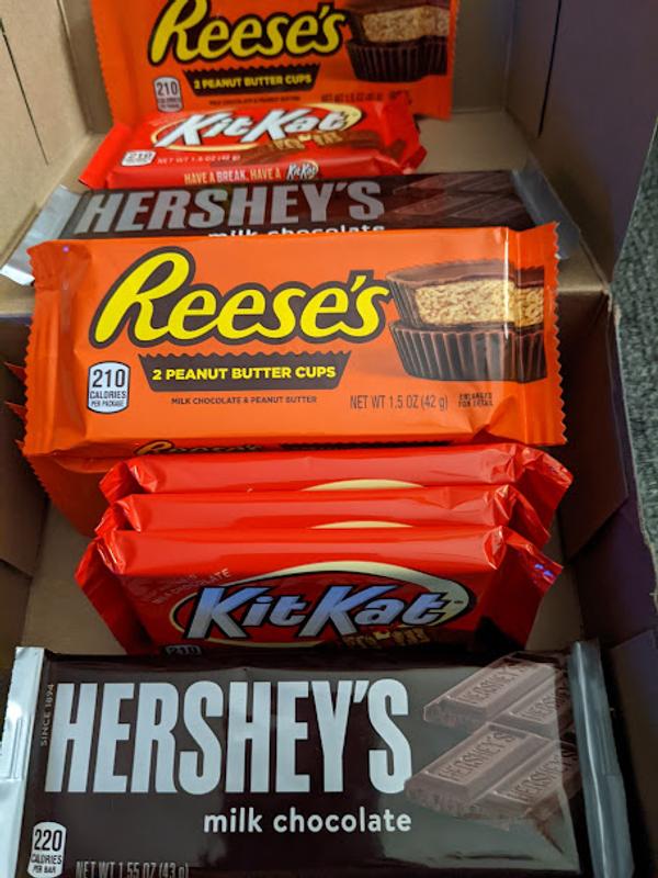 Hershey's - Assorted Full Size Chocolate Bars (18x48g)