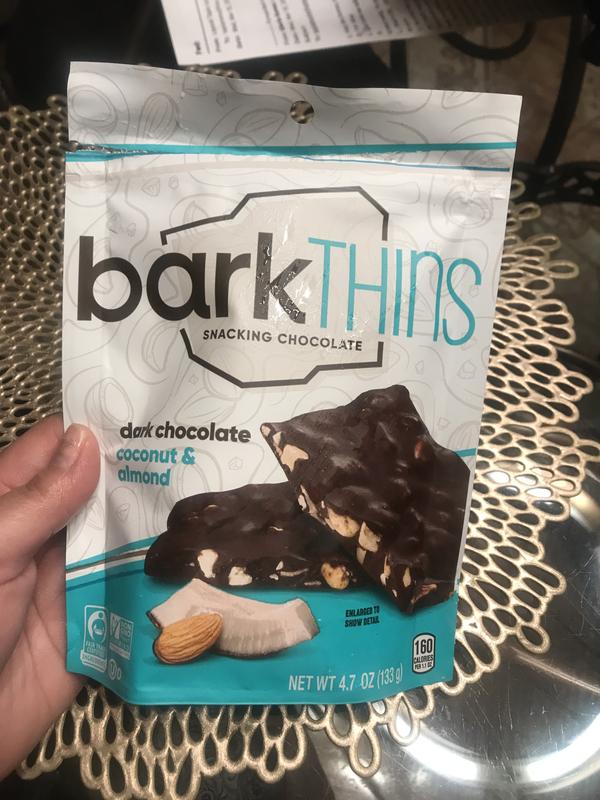 barkTHINS Coconut & Almond Dark Chocolate, 4.7 oz