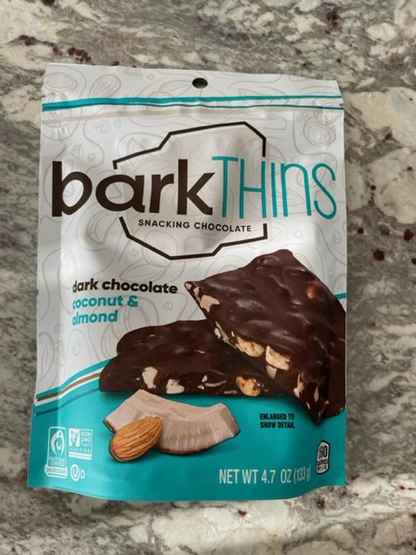  barkTHINS Snacking Dark Chocolate, Mint, 4.7 Ounce