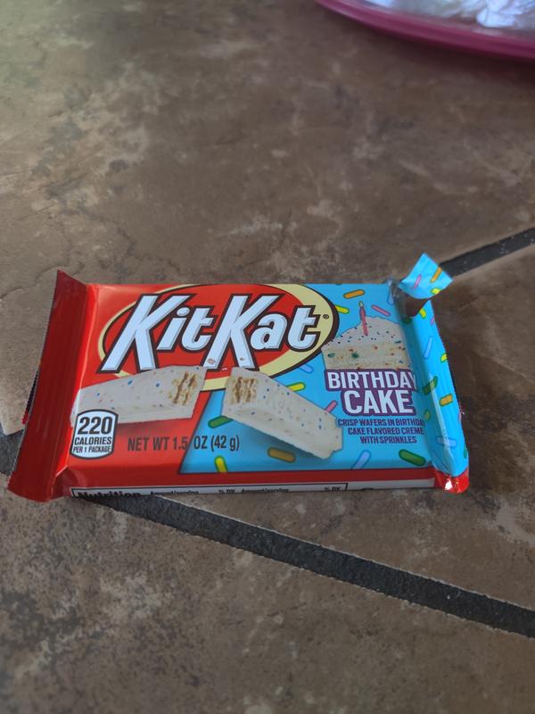KIT KAT® Birthday Cake Candy Bar, 1.5 oz