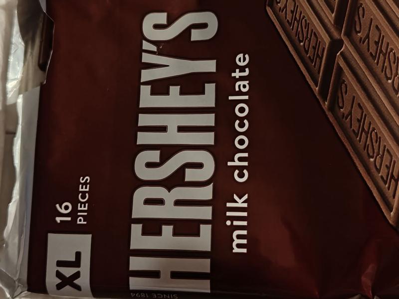 Hershey's Special Dark Mildly Sweet Chocolate XL Candy Bar, 16 pc