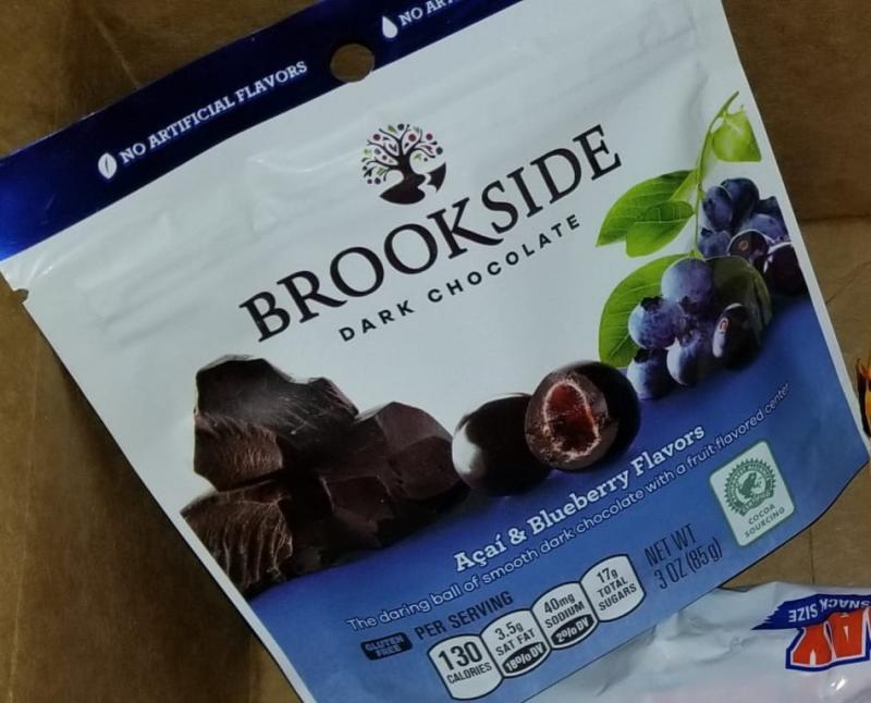 BROOKSIDE Dark Chocolate with Acai and Blueberry Flavors Candy 7