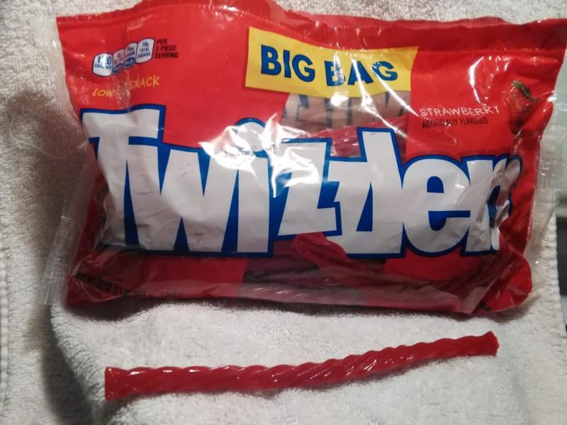 TWIZZLERS Twists Strawberry King Size Candy Bag, 1 bag / 5 oz - Kroger