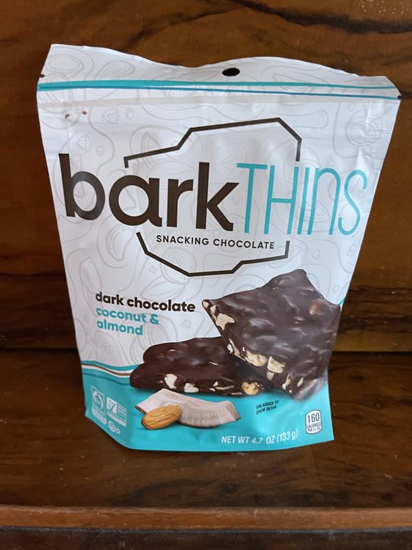 Bark Thins Dark Chocolate Mint, Fair Trade And Non Gmo Snacking Chocolate  Bag, 4.7 Oz, Shop