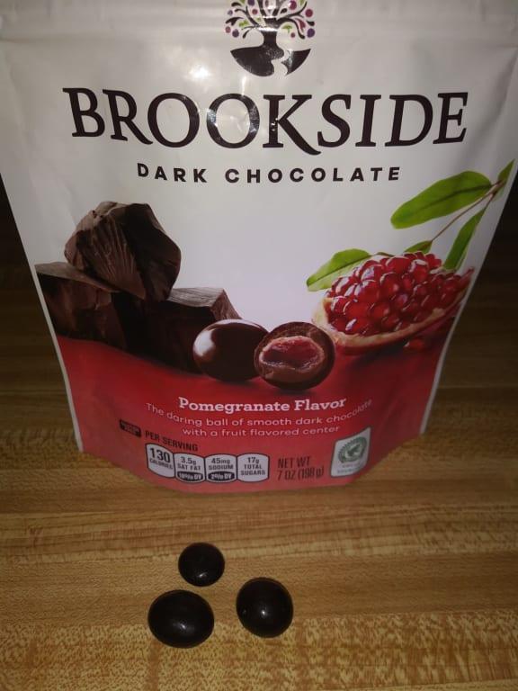 BROOKSIDE Dark Chocolate Pomegranate Flavor Candy 7 oz bag