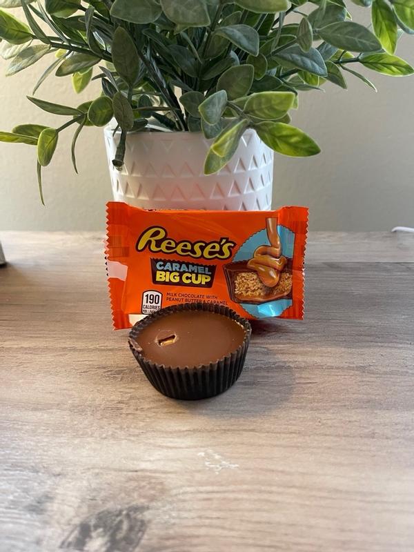 New Reese's Caramel Big Cup! An Awesome Combination of Peanut Butter,  Chocolate, and Caramel! 