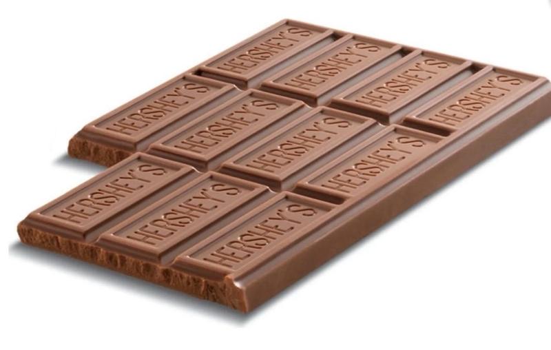 Hersheys XL 4.4 oz Chocolate Bar with Wonka Wrapper – Legendary Letters