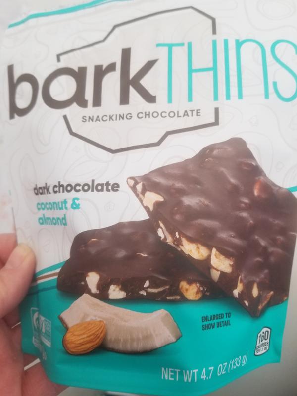 Bark Thins Dark Chocolate Coconut Almond, 4.7 oz at Whole Foods Market