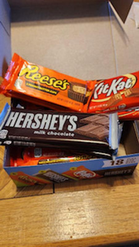 Hershey's - Assorted Full Size Chocolate Bars (18x48g)