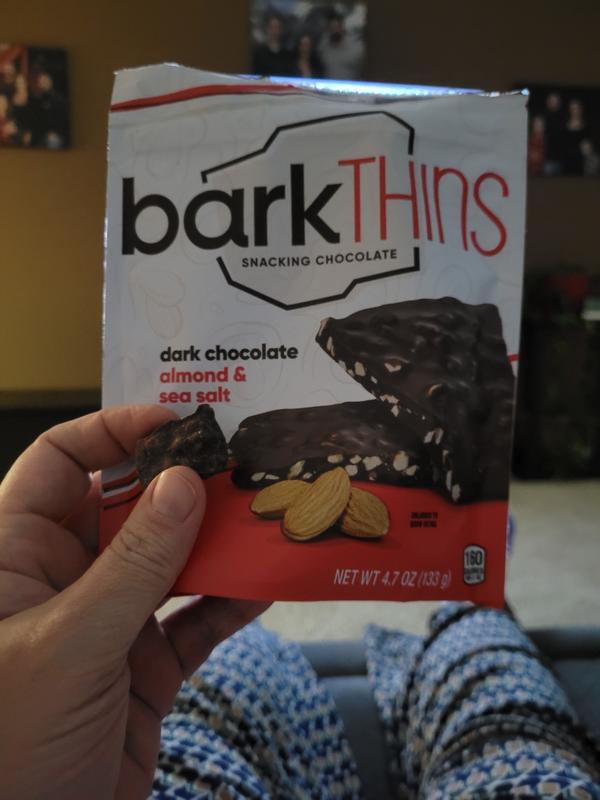  barkTHINS Dark Chocolate, Almond and Sea Salt