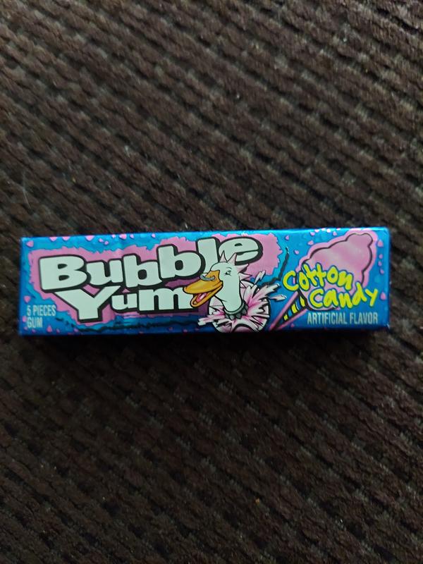 BUBBLE YUM Original Flavor Chewy, Bubble Gum Packs, 2.82 oz (12 Count)