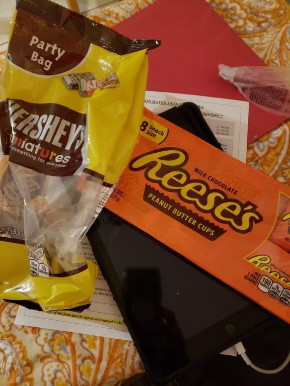 Debby in Alaska: Reese's Chocolate Candy, Snack Size Peanut Butter Cup –