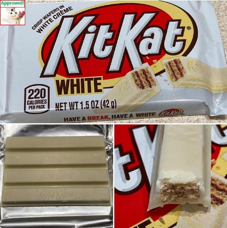 Kit Kat White Creme Candy Bars - 24ct Display Box