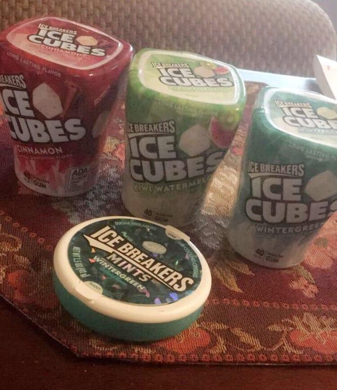 ICE BREAKERS Wintergreen Sugar Free Mints, 1.5 oz puck