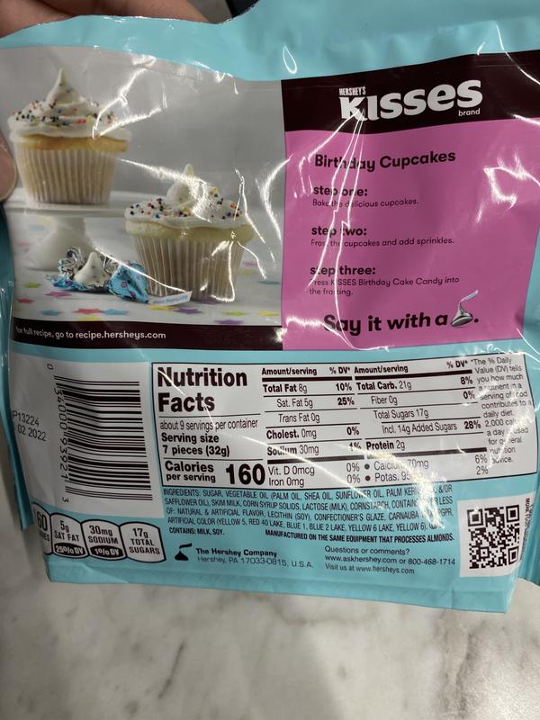 hershey birthday cake kisses gluten free