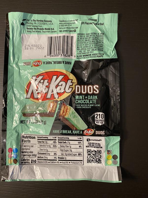 KitKat Duos Mint + Dark Chocolate – DynamiteSnacks
