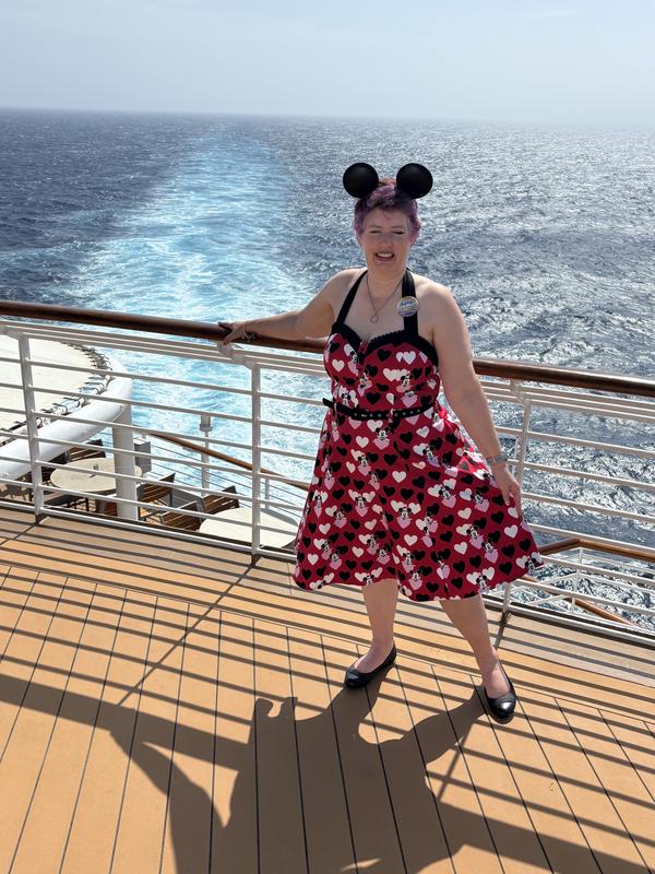 Her Universe Disney Mickey Mouse & Minnie Mouse Hearts Retro Halter Dress  Her Universe Exclusive | Her Universe