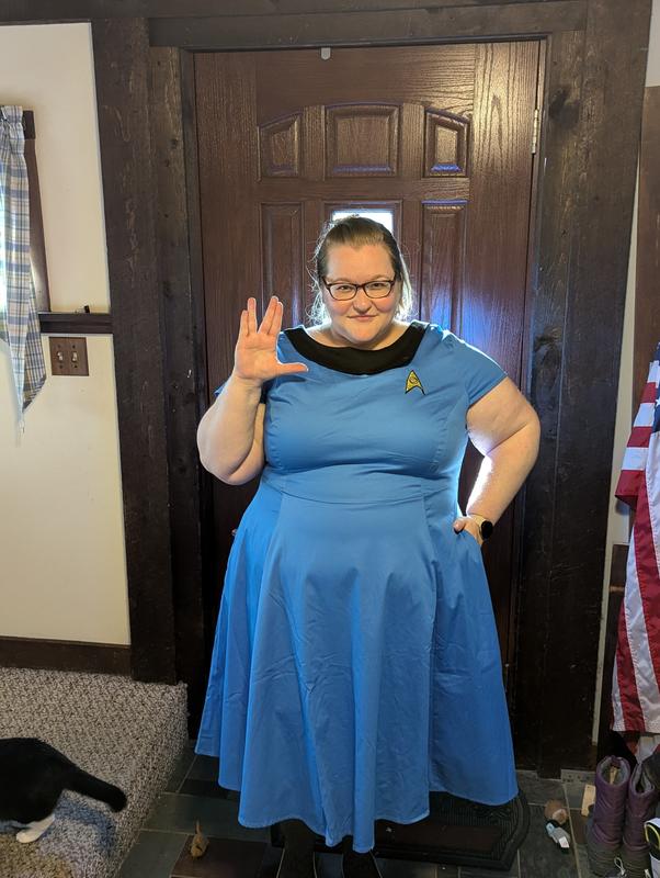 Women's plus size star trek costumes new arrivals
