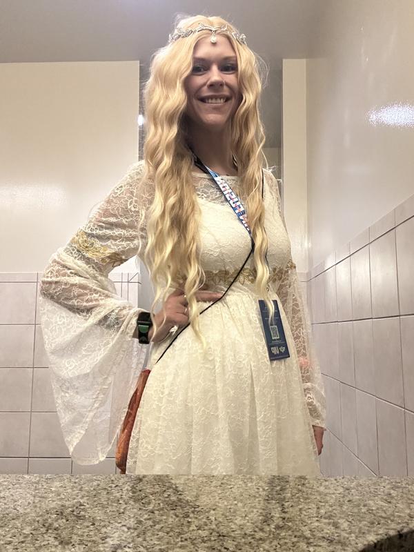 Her Universe The Lord Of The Rings Galadriel Bell Sleeve Dress Plus Size  Her Universe Exclusive | Her Universe