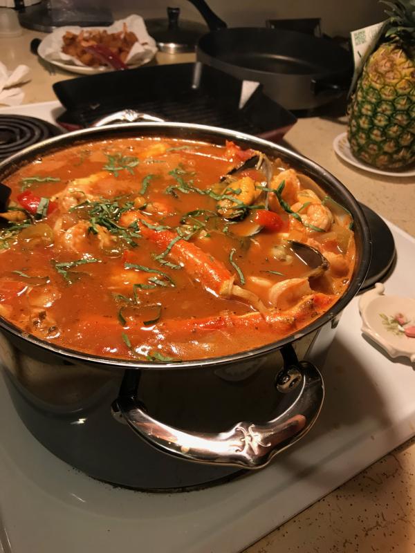 Cioppino in NanoBond Pot!
