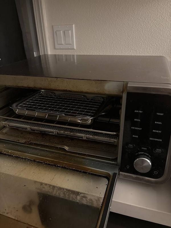 Customer photo for "The perfect mini pan for a digital air fryer or toaster oven"