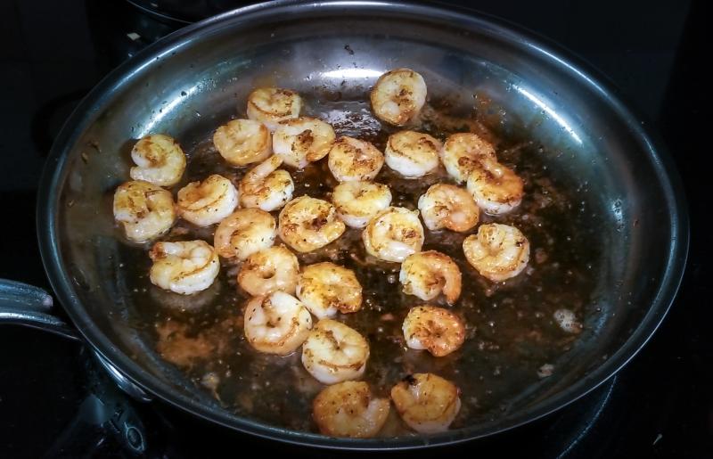 High temperature cooking for crispy char without cooking through using the 11in Skillet.