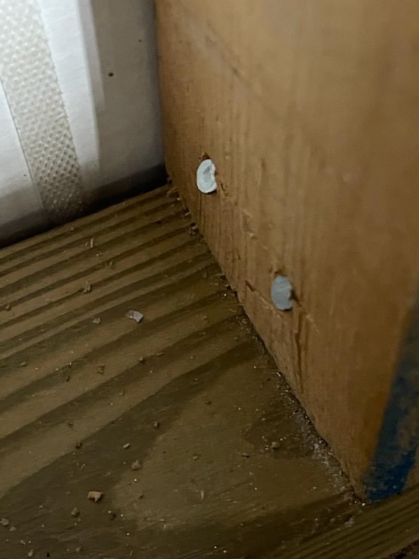 easy peasy toe nailing between 16 on center walls