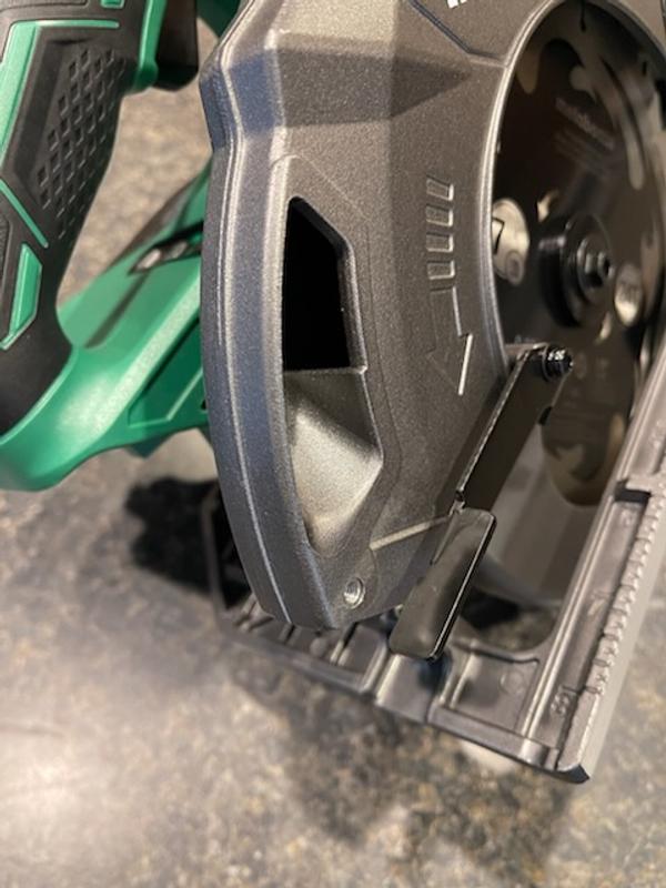 Metabo HPT (was Hitachi Power Tools) MultiVolt 36-Volt 7-1/4-in Brushless Hybrid Cordless and Corded Circular Saw with Brake and Aluminum Alloy Die Casting Shoe Metabo HPT (was Hitachi Power Tools) MultiVolt 36-Volt 7-1/4-in Brushless Hybrid Cordless and Corded Circular Saw with Brake and Aluminum Alloy Die Casting Shoe