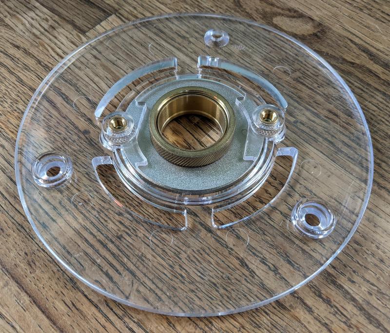 Template Guide Adapter w/ Sub Base