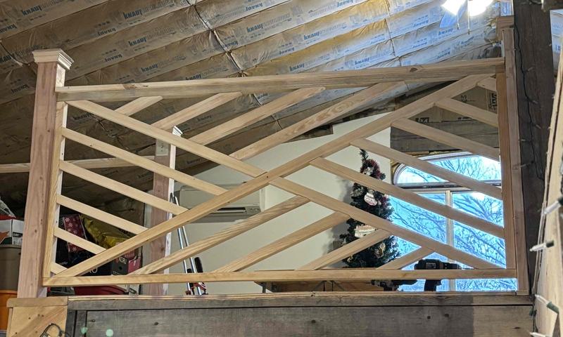 Chippendale banisters