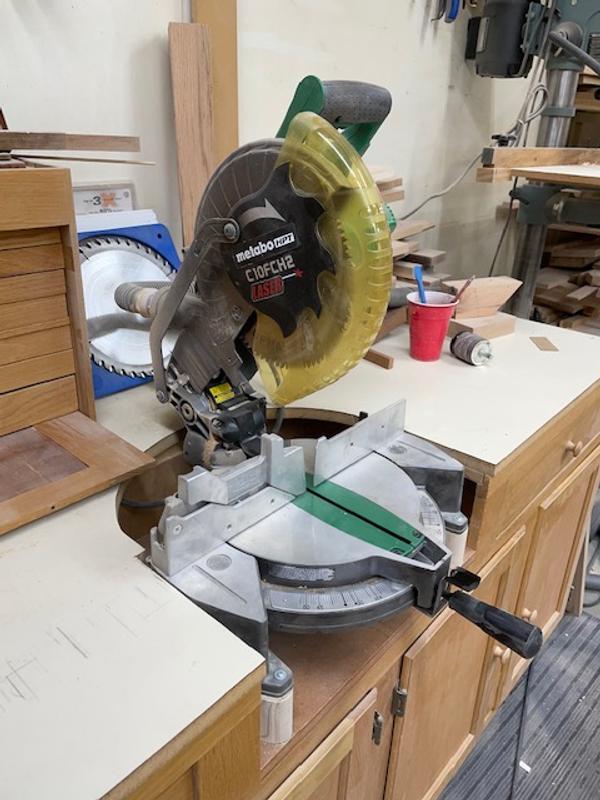 Metabo HPT 10-in 15-Amp Single Bevel Compound Corded Miter Saw