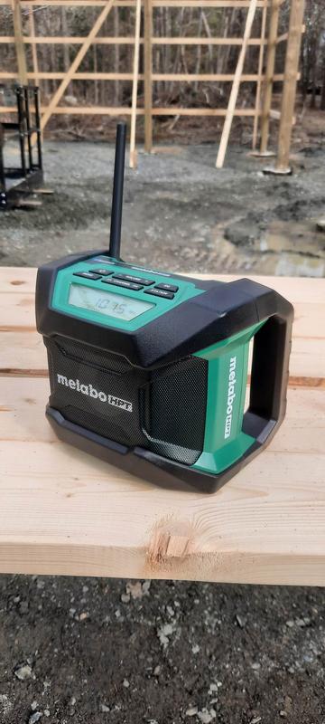 fødsel Creek Gutter Metabo HPT Multi-Volt 18-volt Cordless Bluetooth Compatibility Jobsite Radio  in the Jobsite Radios department at Lowes.com