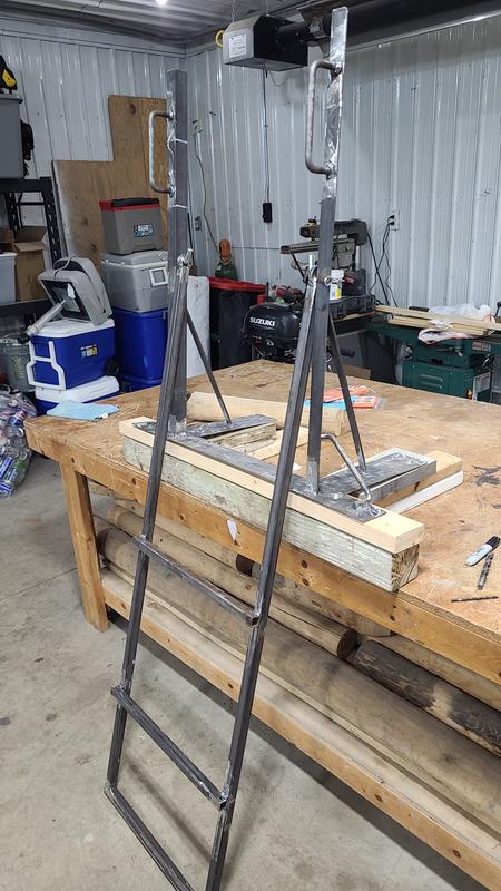 Dock Ladder I made for our camp in Canada