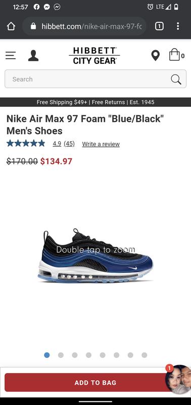 air max 97 foam