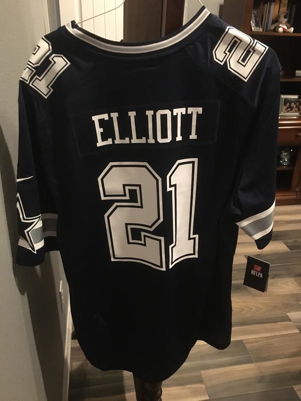 Nike Men's E. Elliott Dallas Cowboys NFL Jersey - Hibbett