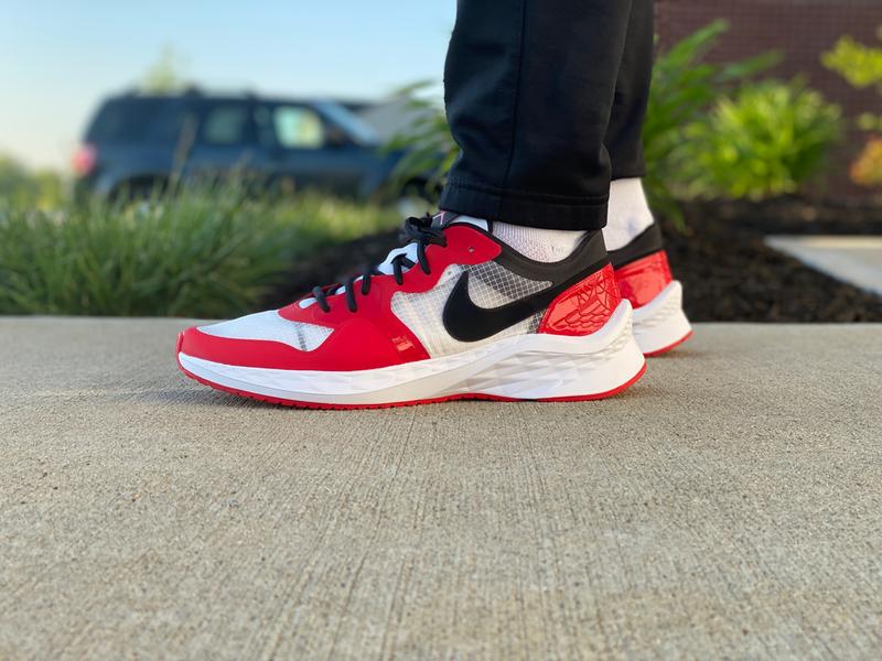 jordan air zoom 85 runner on feet