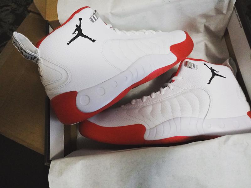 jordan jumpman white and red