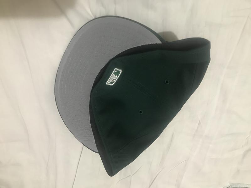 New Era Atlanta Braves Dark Green Basic 59FIFTY Fitted Hat