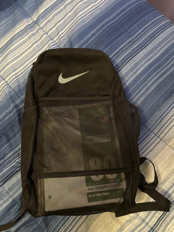 Black nike 2024 mesh bookbag