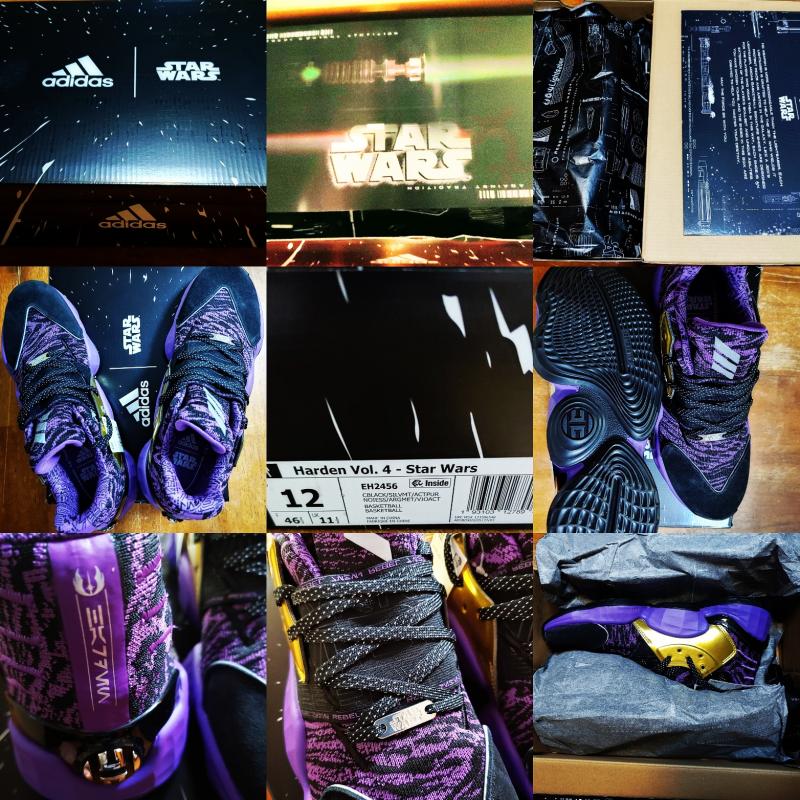 adidas harden vol 4 star wars