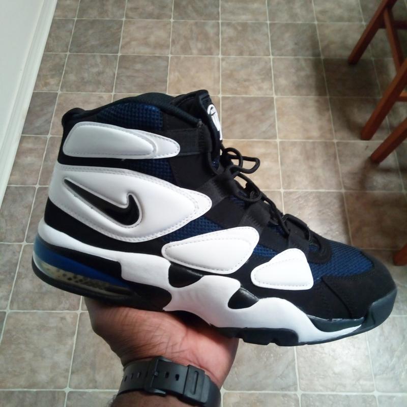 nike air max 2 uptempo on feet